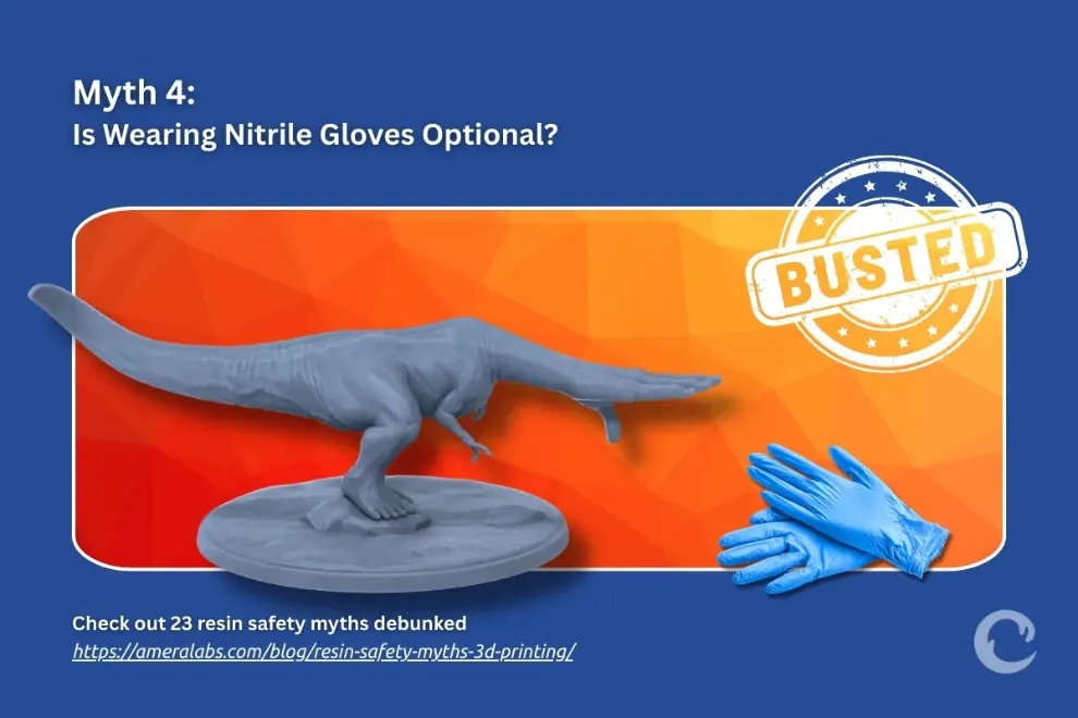 Nitrile gloves are not optional. They are essential every time