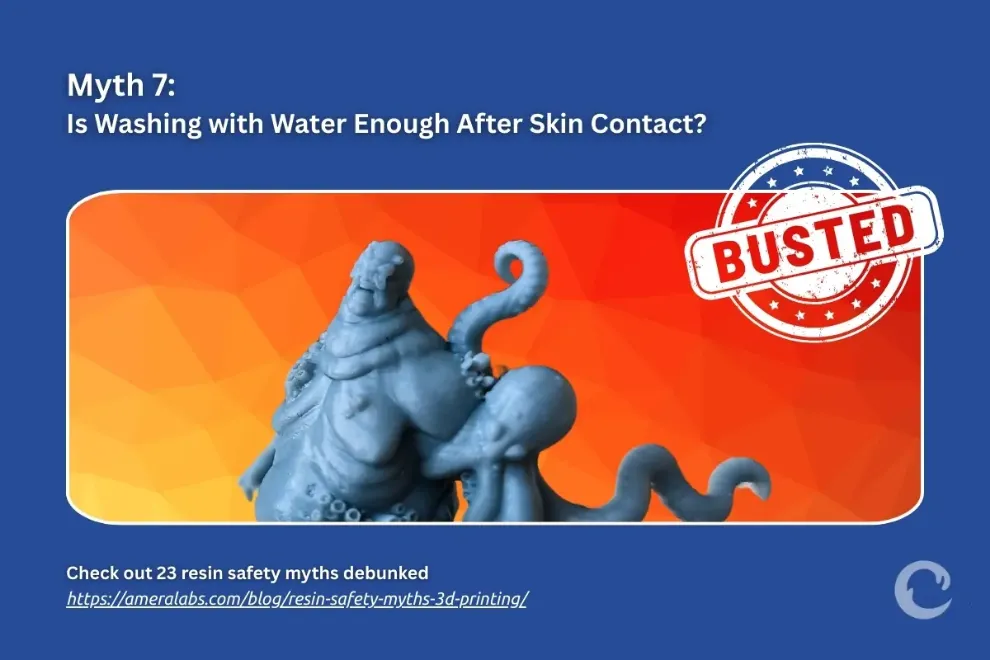 Soap and water, scrubbed thoroughly for at least 15 to 20 minutes, is the only appropriate skin decontamination method.