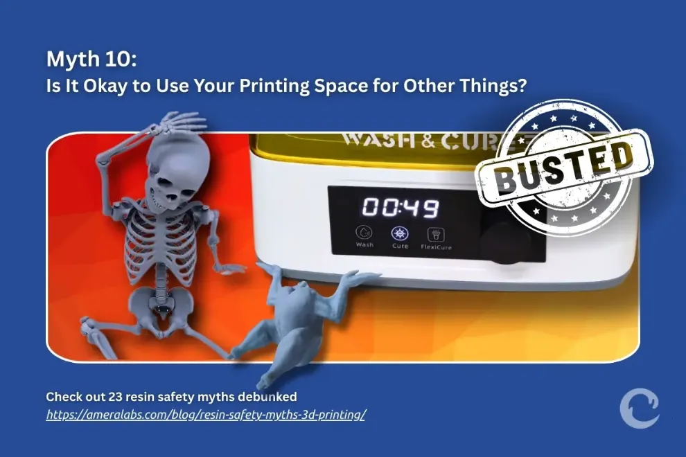 Printing spaces must be dedicated only to printing. No mixed use.