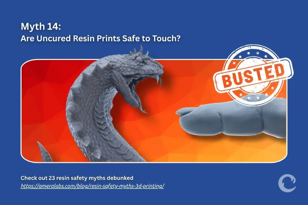 Prints are not safe to touch until they meet all criteria for full cure.