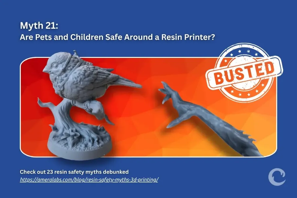 The print room is a chemical workspace. Children and pets do not belong in it.