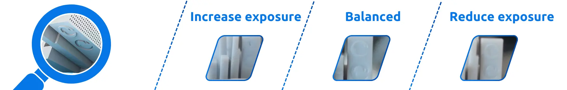 resin 3D printing: Inscribed and Raised AmeraLabs logo on the edge of the building