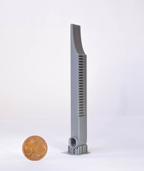 SLA 3D printed gear result