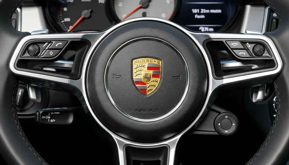 Case Study: 3D printed button for Porsche steering wheel
