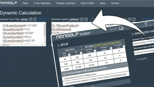 Free NanoDLP Helper Spreadsheet