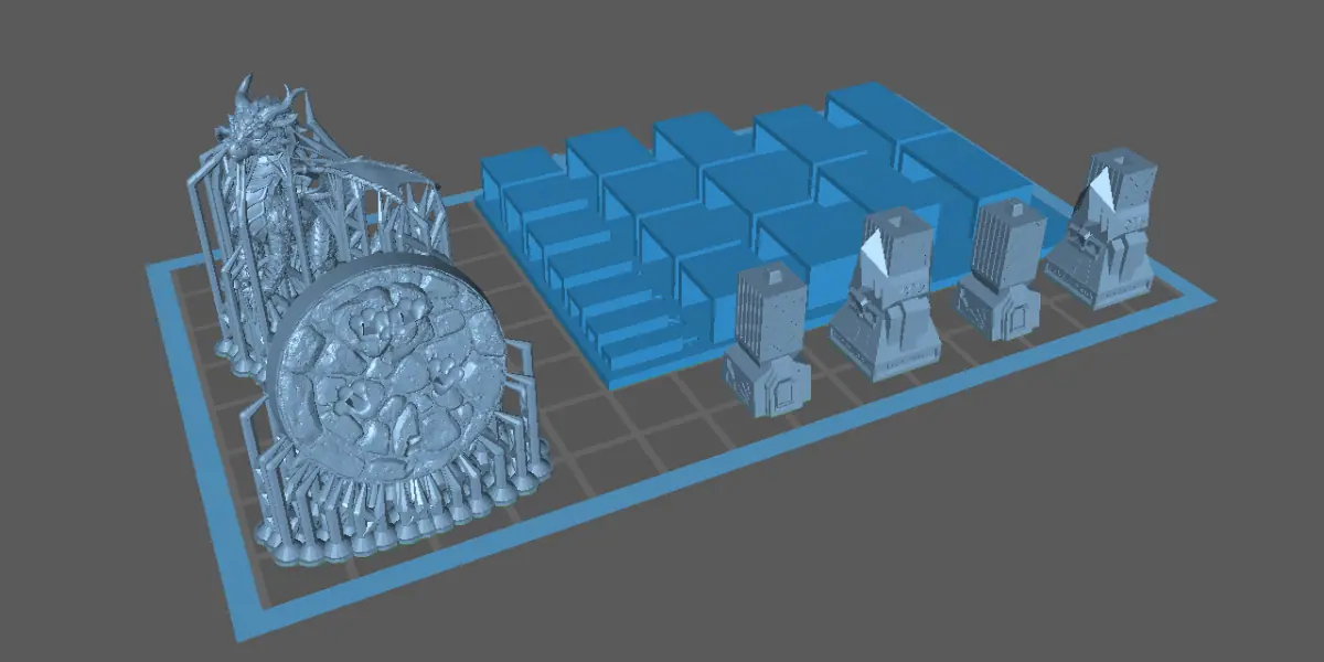 Testing optimal layer heights for miniatures