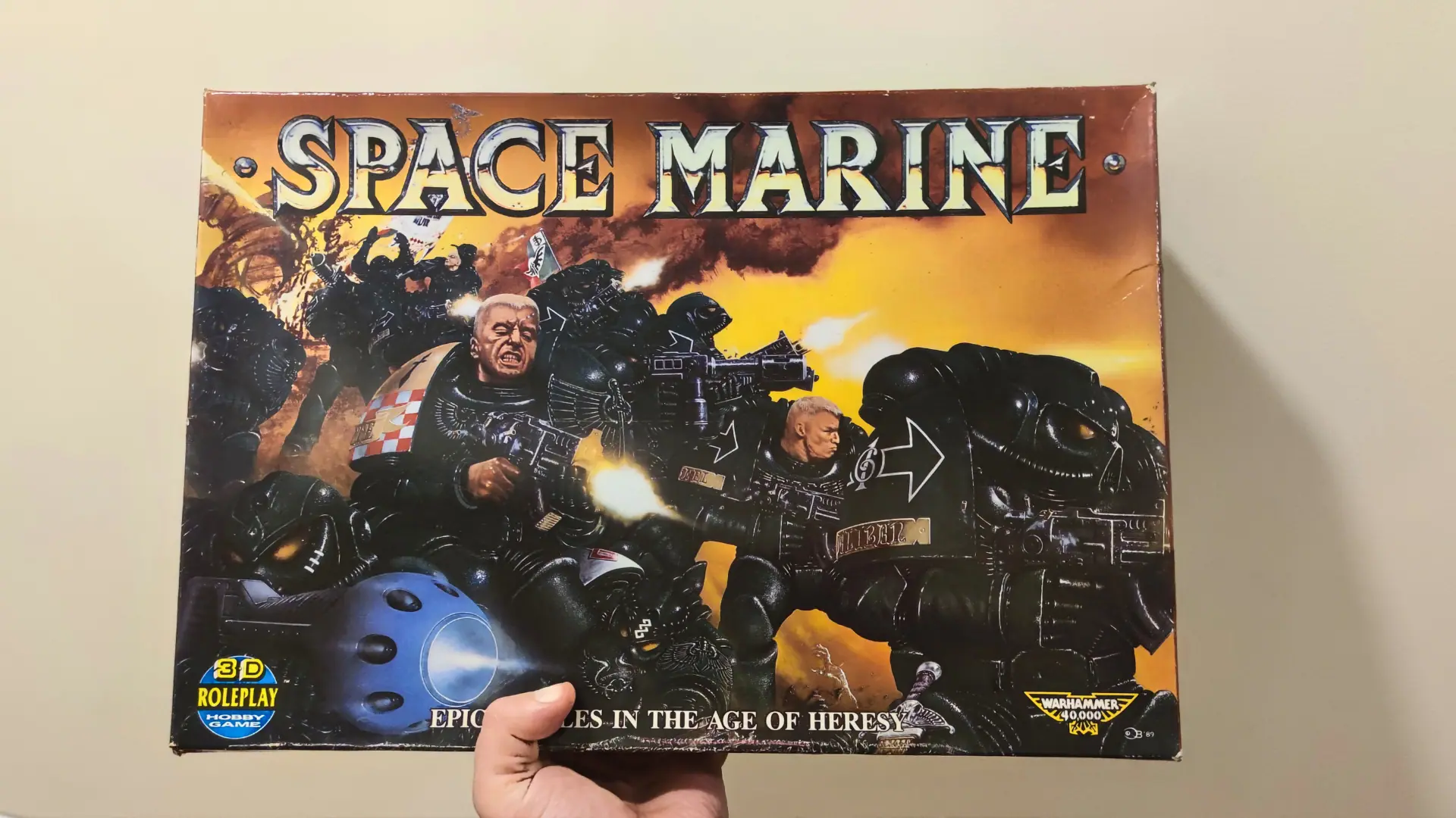 1989 Space Marine Board Game