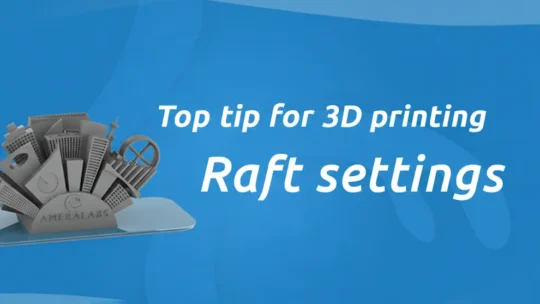 Why should you not use default 3D printing raft settings?